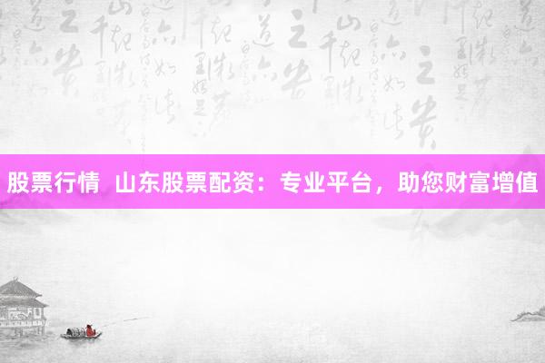 股票行情  山东股票配资：专业平台，助您财富增值
